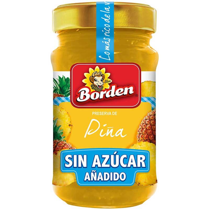 Preserva de Piña sin Azúcar Añadida