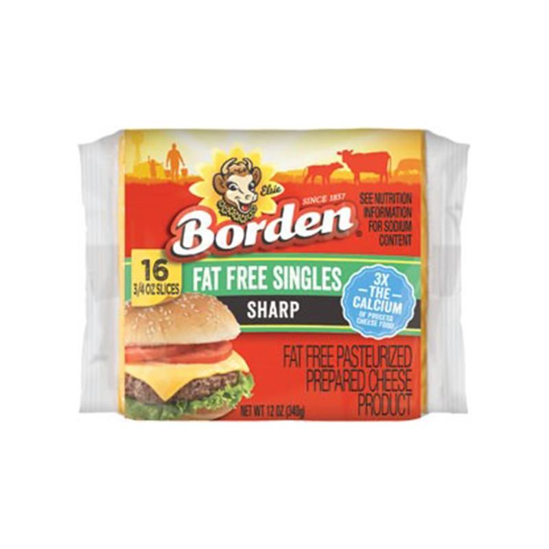 Sharp Cheddar sin Grasa 16 Rebanadas